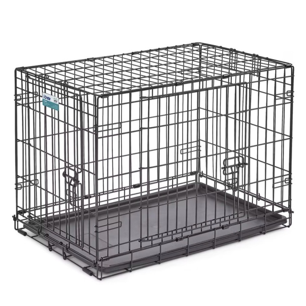 Mid-West Icrate Metal Double Door Dog Cage